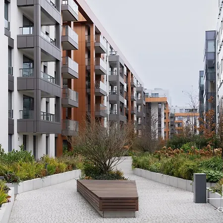 Penthouse Brabank Japandi Luxury Sauna, Fitness & Parking By Grandview * Γκντανσκ