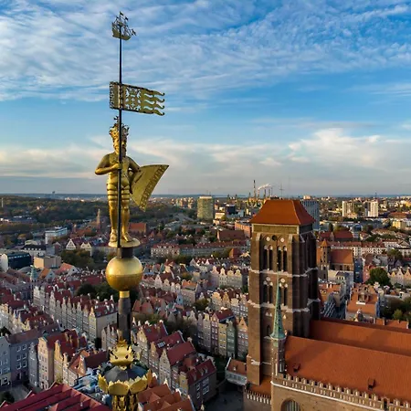 Διαμέρισμα Penthouse Brabank Japandi Luxury Sauna, Fitness & Parking By Grandview Γκντανσκ