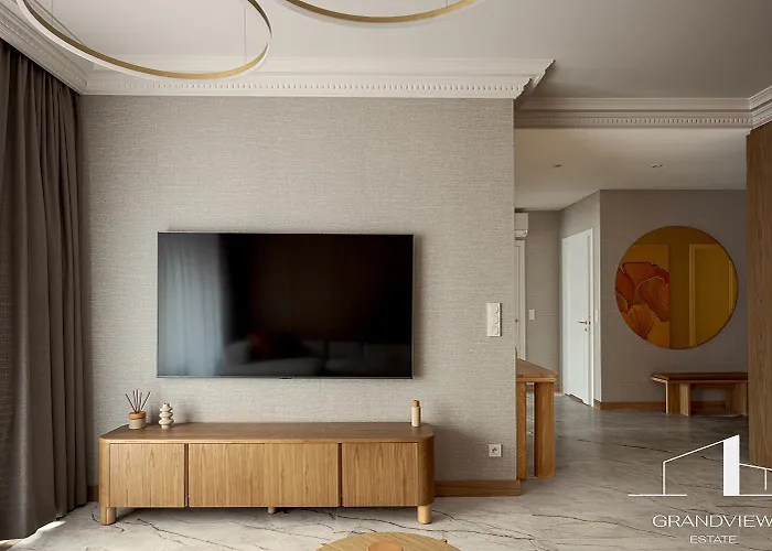 Penthouse Brabank Japandi Luxury Sauna, Fitness & Parking By Grandview Apartmán Gdaňsk